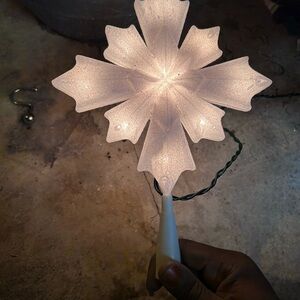 Better Homes And Gardens White Snowflake String Lights